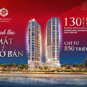 Chính thức mở bán 130 căn hộ Ruby Suites Hạ Long